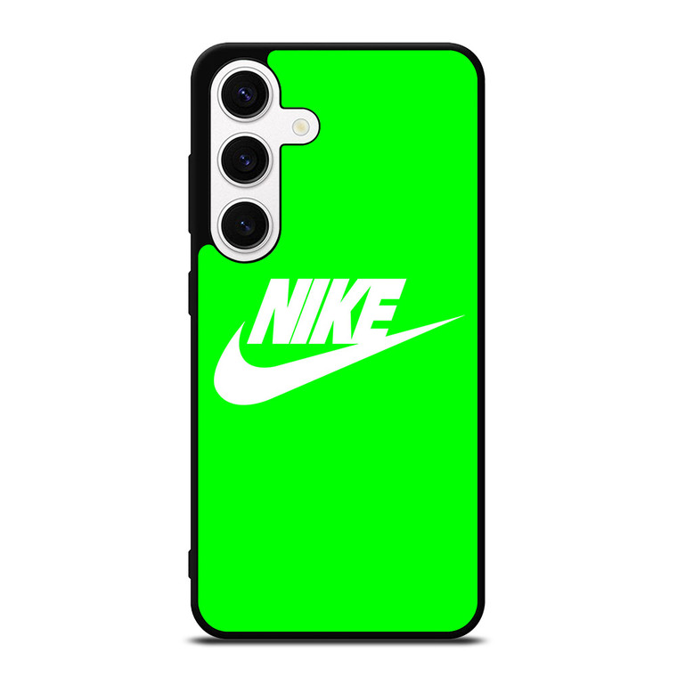 NIKE LOGO IN GREEN Samsung Galaxy S24 Case