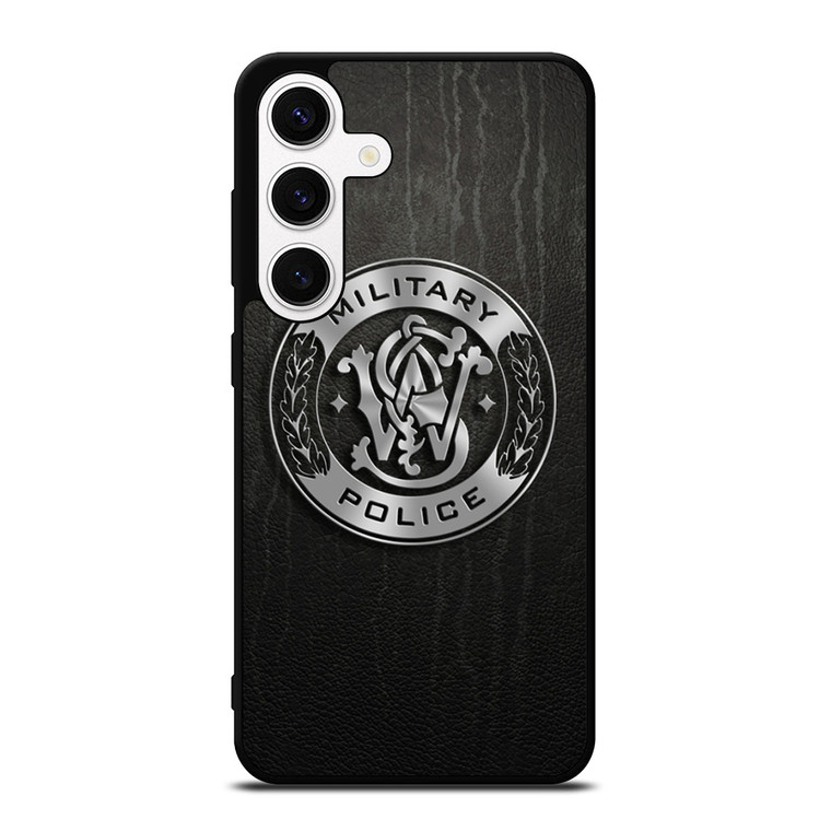 SMITH AND WESSON MILITARY POLICE METAL LOGO Samsung Galaxy S24 Case