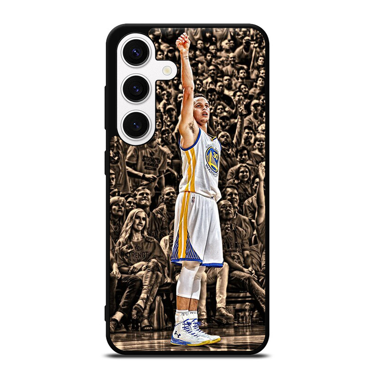 STEPHEN CURRY SHOT GOLDEN STATE WARRIORS Samsung Galaxy S24 Case