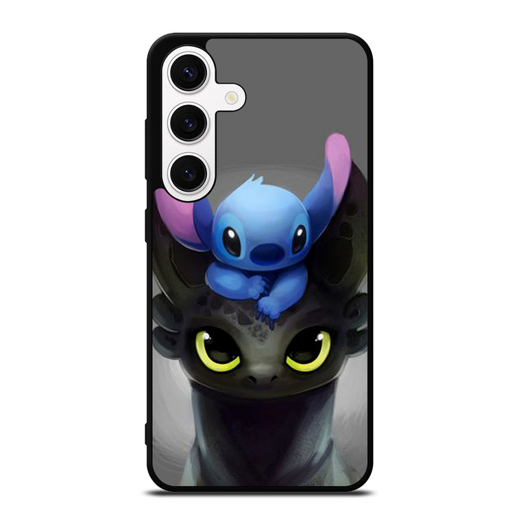 STITCH AND TOOTHLESS DRAGON Samsung Galaxy S24 Case