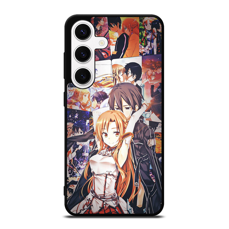 SWORD ART ONLINE KIRITO AND ASUNA LOVE Samsung Galaxy S24 Case