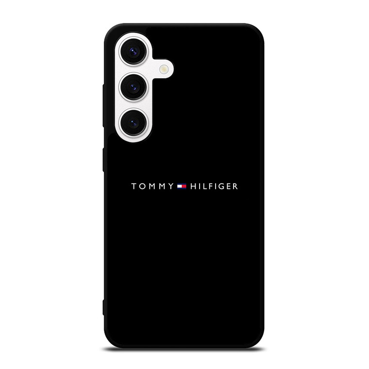 TOMMY HILFIGER BLACK WALL Samsung Galaxy S24 Case