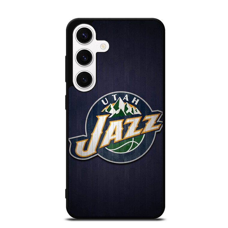 UTAH JAZZ BASKETBALL TEAM WOODEN LOGO Samsung Galaxy S24 Case