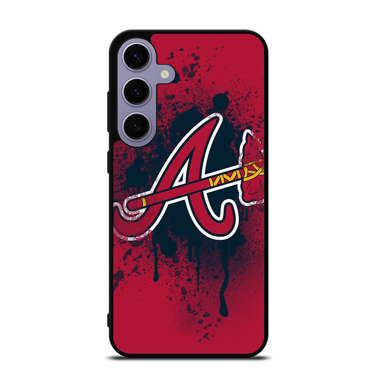 ATLANTA BRAVES MLB LOGO INITIAL Samsung Galaxy S24 Plus Case