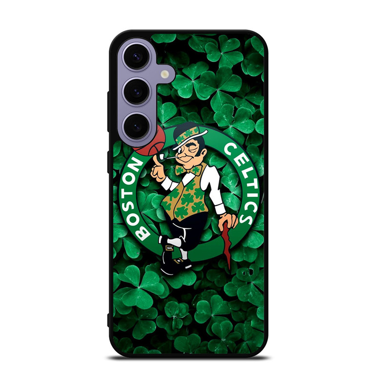BOSTON CELTICS GREEN LOGO BASKETBALL TEAM Samsung Galaxy S24 Plus Case