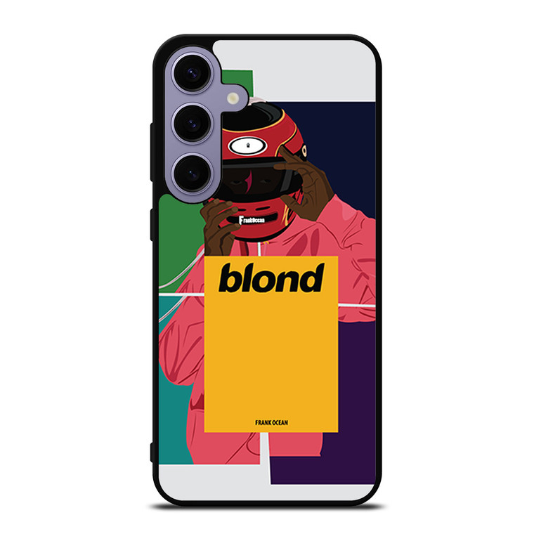 FRANK OCEAN BLOND 4 Samsung Galaxy S10 5G Black Plastic Samsung Galaxy S24 Plus Case