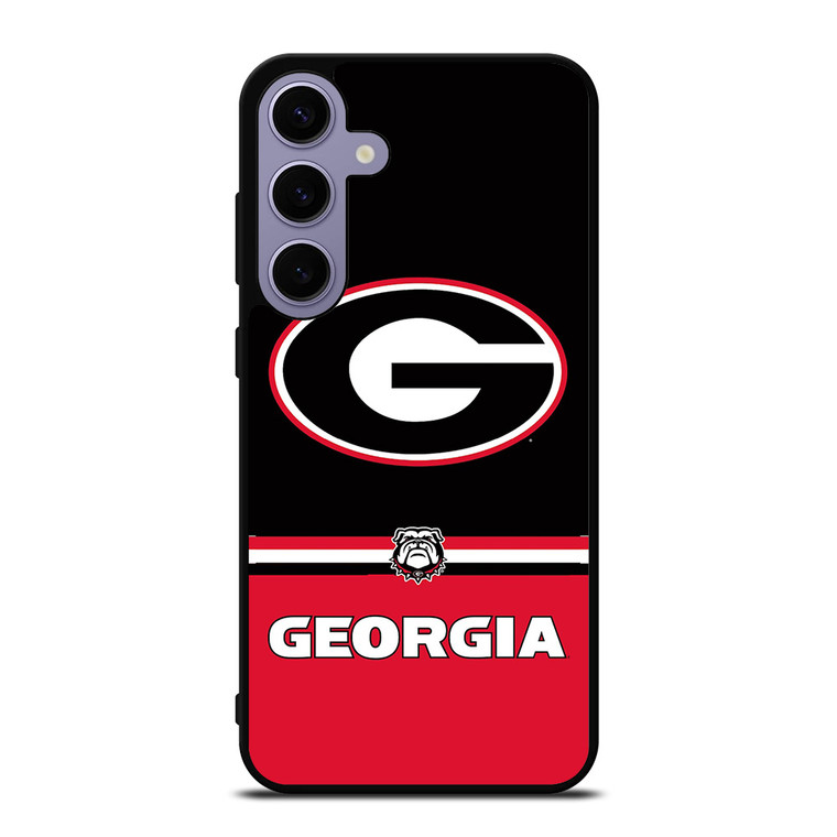 GEORGIA BULDOGS STRIPS Samsung Galaxy S24 Plus Case
