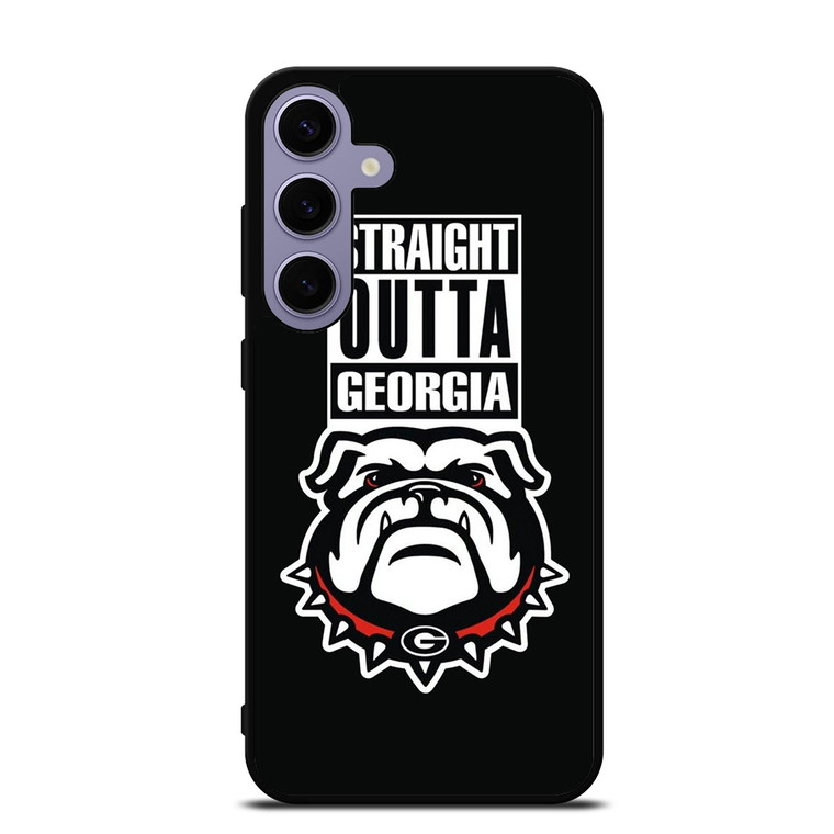 GEORGIA BULLDOGS UGA STRAIGHT OUTTA Samsung Galaxy S24 Plus Case
