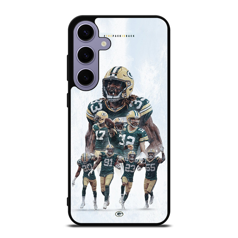 GREEN BAY PACKERS WALLPAPER Samsung Galaxy S24 Plus Case