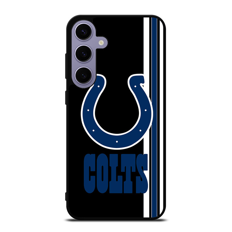 INDIANAPOLIS COLTS STRIPS LOGO NFL FOOTBALL Samsung Galaxy S24 Plus Case