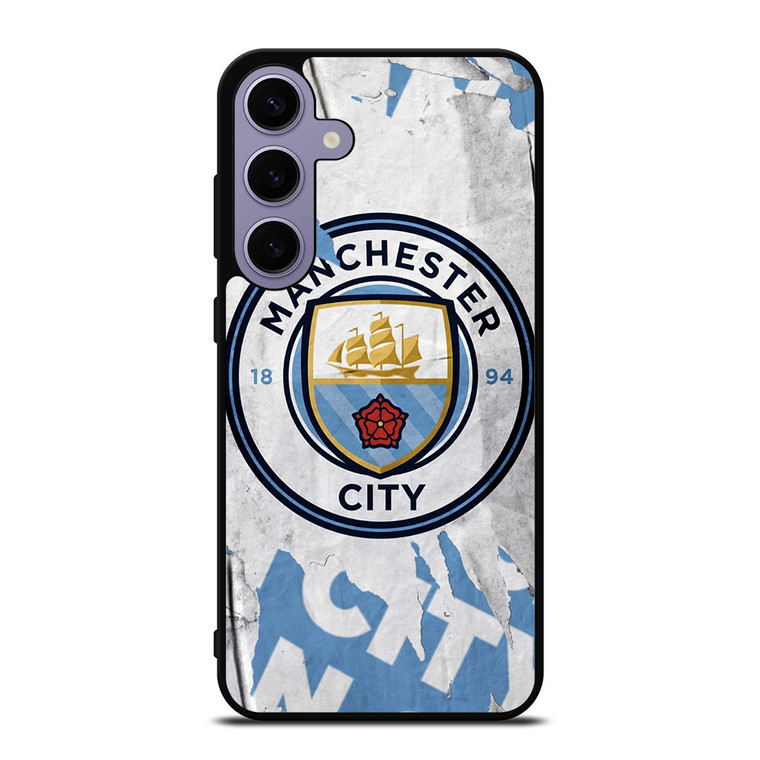 MANCHESTER CITY FOOTBALL ART LOGO Samsung Galaxy S24 Plus Case
