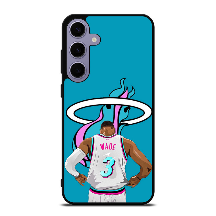 MIAMI HEAT DWYANE WADE 3 BASKETBALL Samsung Galaxy S24 Plus Case