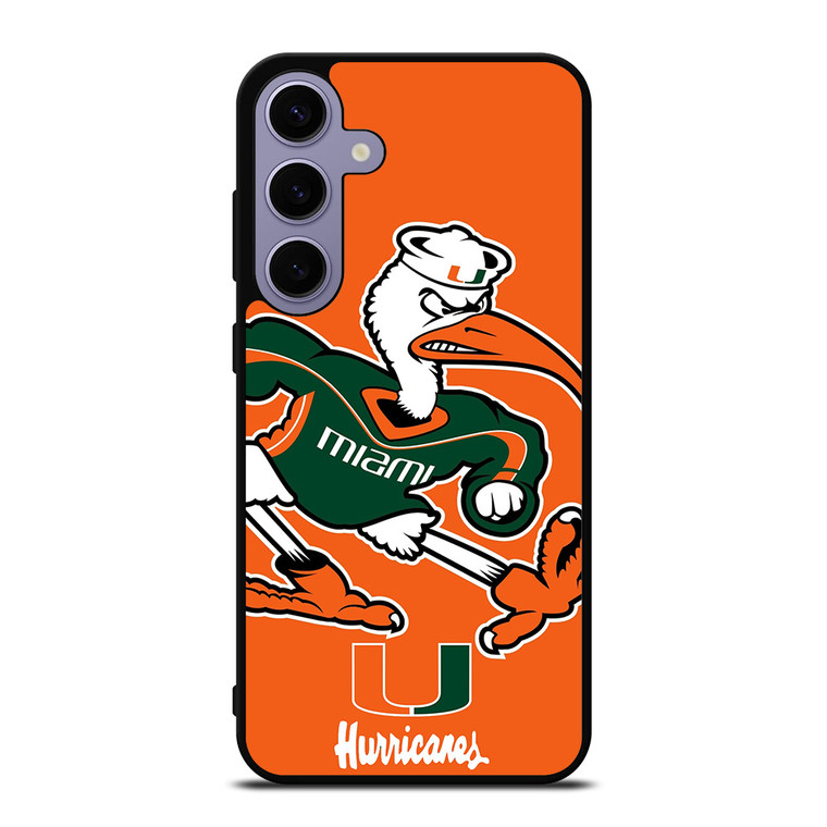 MIAMI HURRICANES FOOTBALL MASCOT Samsung Galaxy S24 Plus Case