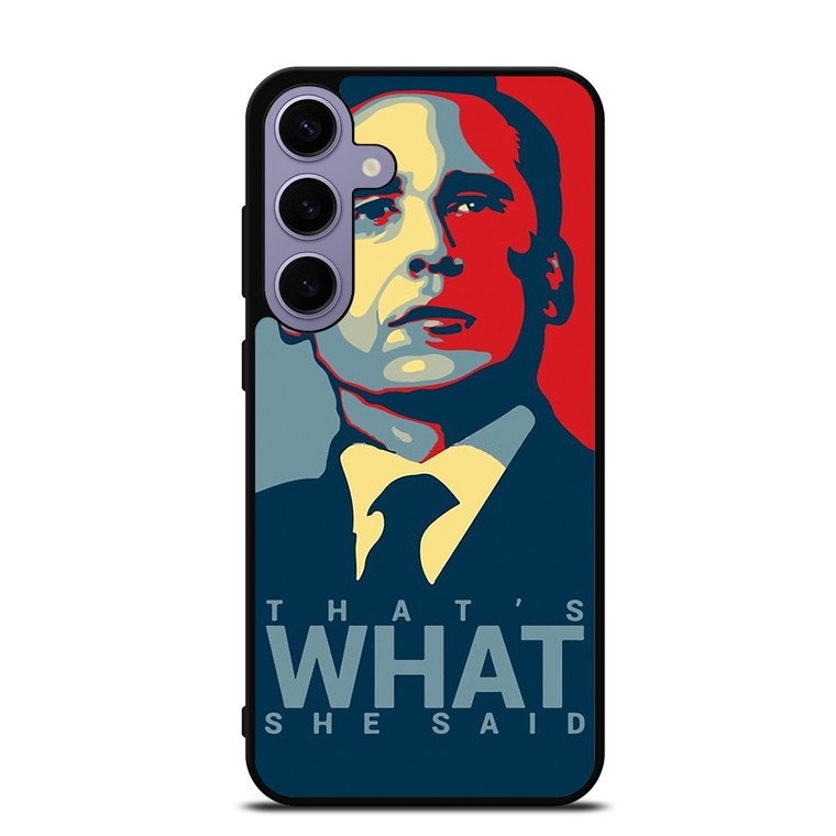 MICHAEL SCOTT ART Samsung Galaxy S24 Plus Case