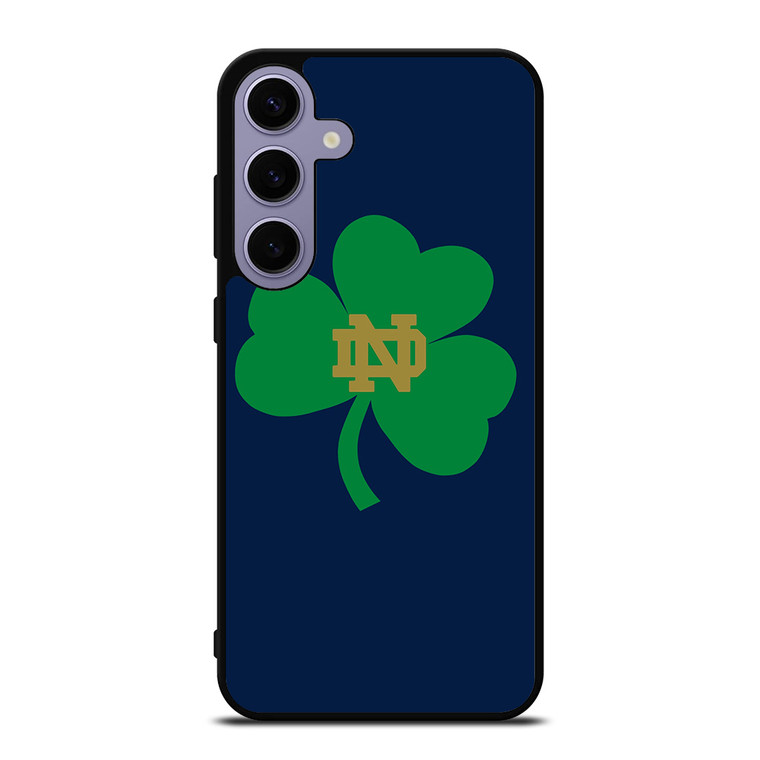 NOTRE DAME FIGHTING IRISH LEAF LOGO Samsung Galaxy S24 Plus Case