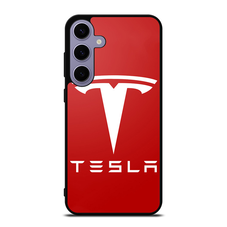 TESLA MOTORS RED LOGO Samsung Galaxy S24 Plus Case