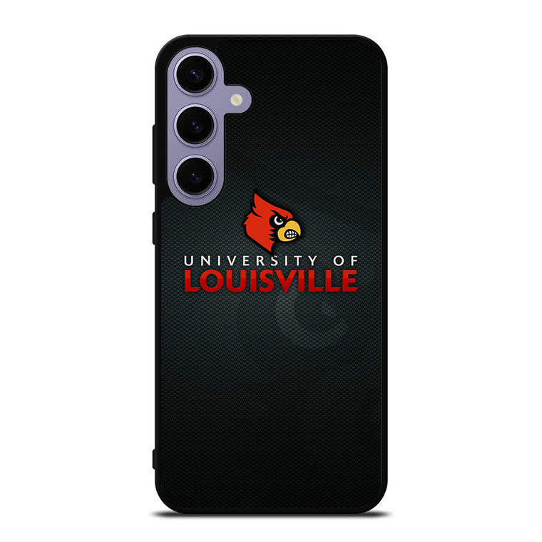 UNIVERSITY OF LOUISVILLE CARDINALS FOOTBALL LOGO MASCOT Samsung Galaxy S24 Plus Case