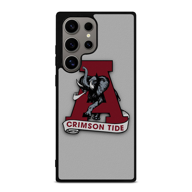 ALABAMA CRIMSON TIDE LOGO INITIAL Samsung Galaxy S24 Ultra Case