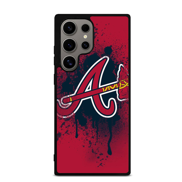 ATLANTA BRAVES MLB LOGO INITIAL Samsung Galaxy S24 Ultra Case