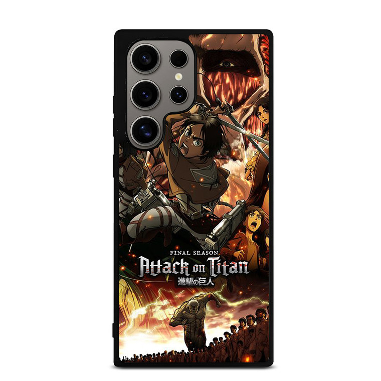 ATTACK ON TITAN ALL CHARACTER FINAL SEASON Samsung Galaxy S24 Ultra Case