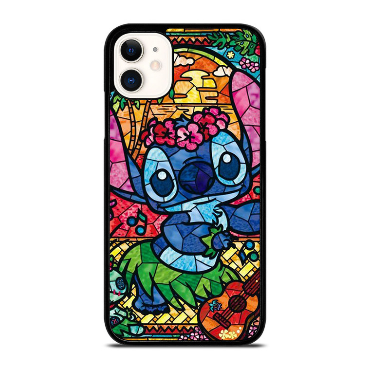 LILO & STITCH STAINED GLASS iPhone 11 Case