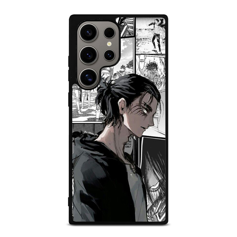 ATTACK ON TITAN ANIME MANGA SILOUET Samsung Galaxy S24 Ultra Case