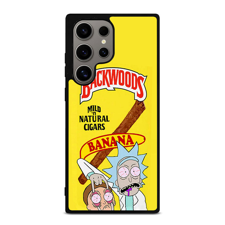 BACKWOODS RICK AND MORTY YELLOW Samsung Galaxy S24 Ultra Case