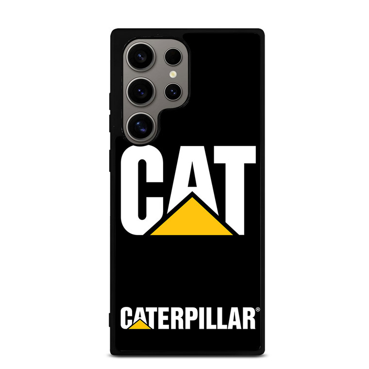 CAT CATERPILLAR BLACK LOGO Samsung Galaxy S24 Ultra Case