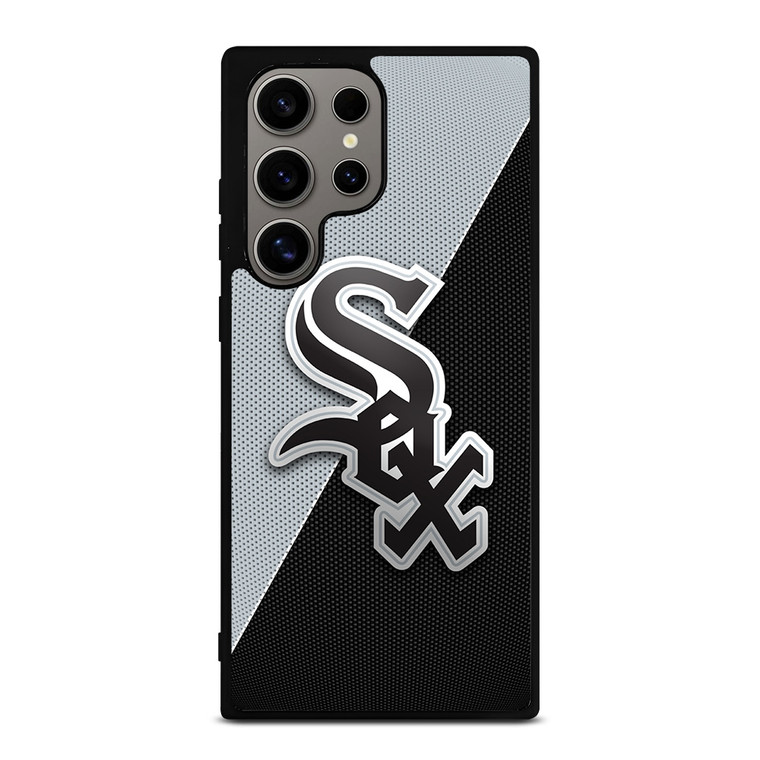 CHICAGO WHITE SOX WHITE BLACK Samsung Galaxy S24 Ultra Case