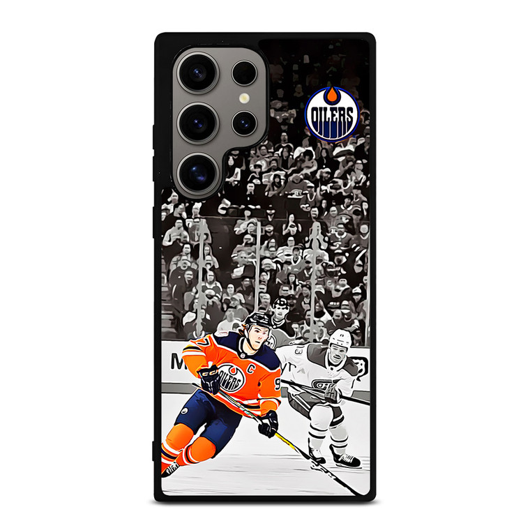 CONNOR MCDAVID HOCKEY OILERS LEAGUE Samsung Galaxy S24 Ultra Case
