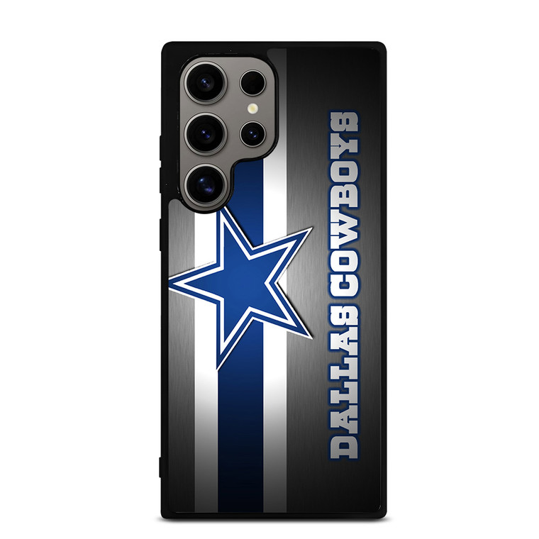 DALLAS COWBOYS FOOTBALL STRIPES Samsung Galaxy S24 Ultra Case
