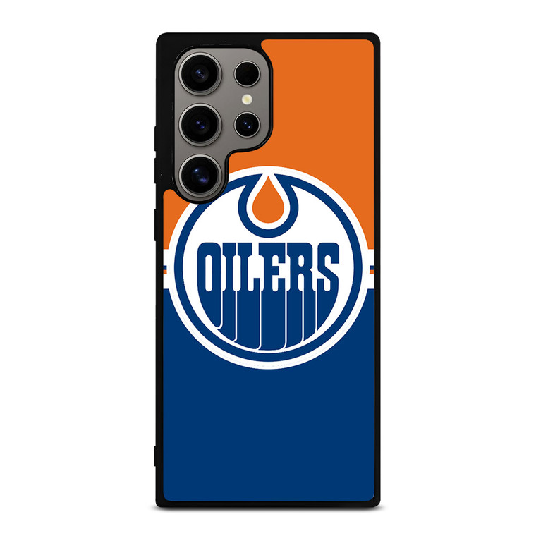 EDMONTON OILERS NHL HOCKEY TEAM LOGO Samsung Galaxy S24 Ultra Case