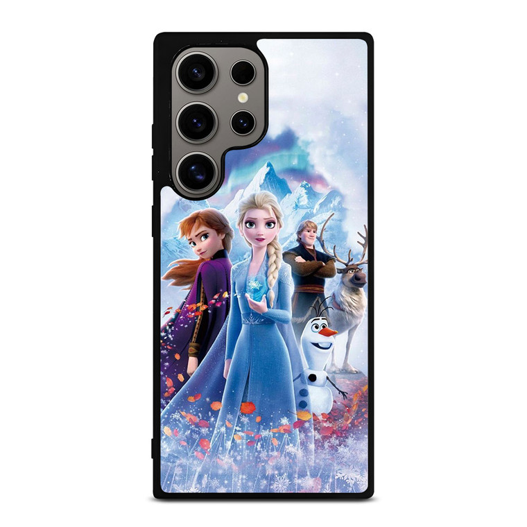 ELSA AND FRIENDS FROZEN CHARACTER Samsung Galaxy S24 Ultra Case