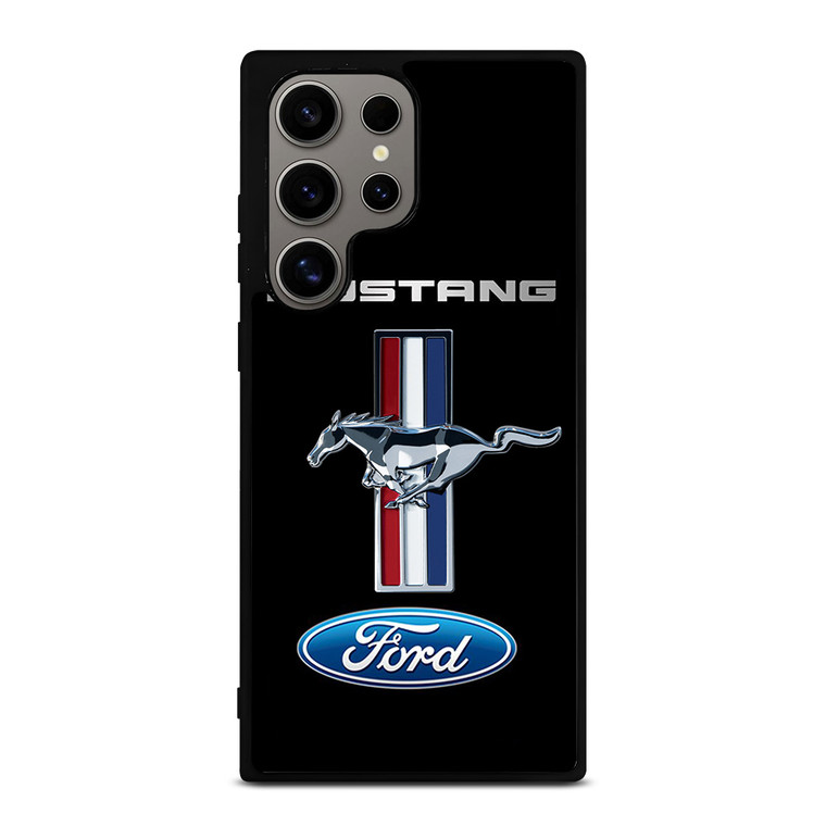 FORD MUSTANG STRIPS EMBLEM Samsung Galaxy S24 Ultra Case