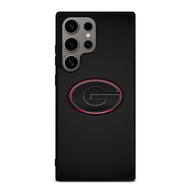 GEORGIA BULLDOGS CARBON LOGO Samsung Galaxy S24 Ultra Case