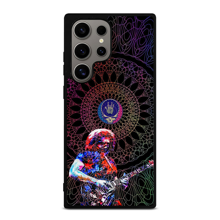 GRATEFUL DEAD JERRY GARCIA GUITAR ART GLASS Samsung Galaxy S24 Ultra Case