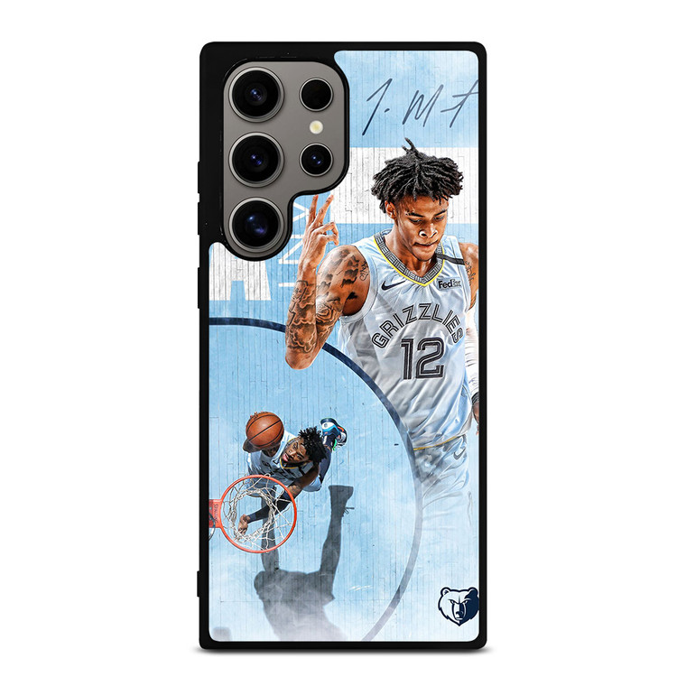 JA MORANT MEMPHIS GRIZZLIES WALLPAPER Samsung Galaxy S24 Ultra Case