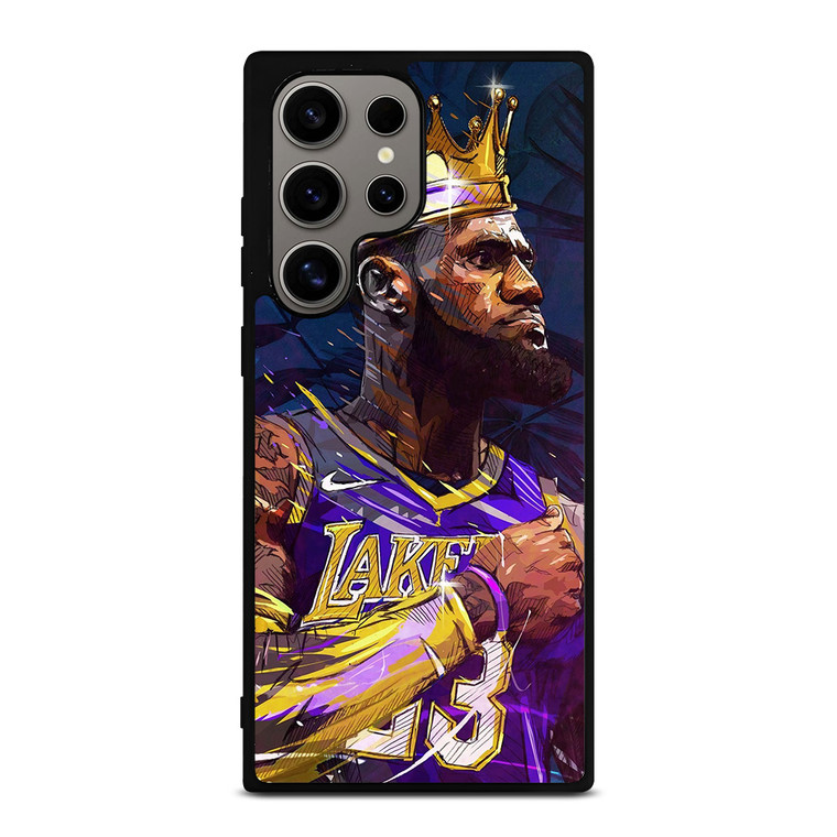 KING LEBRON JAMES LA LAKERS 23 Samsung Galaxy S24 Ultra Case