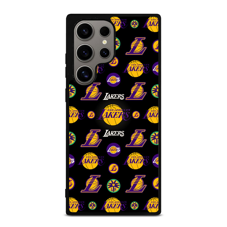 LA LAKERS NBA COLLAGE Samsung Galaxy S24 Ultra Case