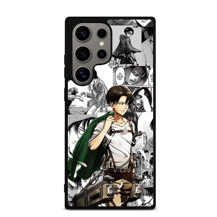 LEVI ACKERMAN CARTOON MANGA ATTACK ON TITAN Samsung Galaxy S24 Ultra Case