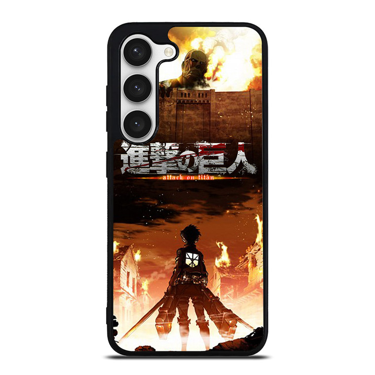 ATTACK ON TITAN COVER ANIME Samsung Galaxy S23 Case