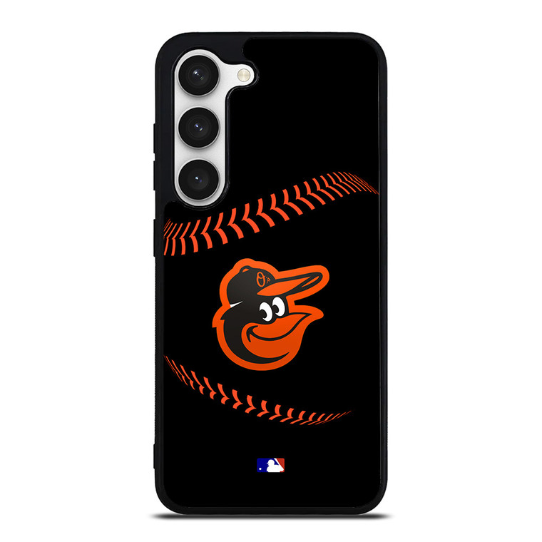 BALTIMORE ORIOLES BASEBALL BLACK Samsung Galaxy S23 Case