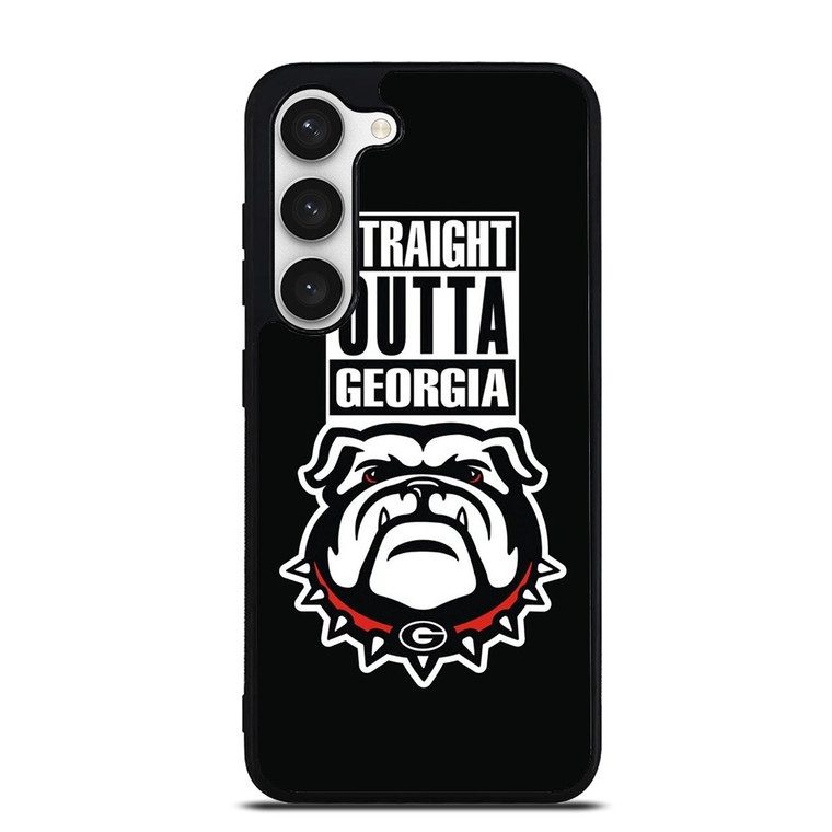 GEORGIA BULLDOGS UGA STRAIGHT OUTTA Samsung Galaxy S23 Case