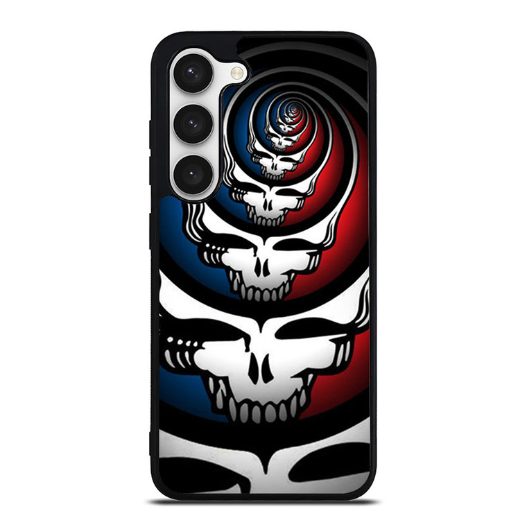 GRATEFUL DEAD SKULL ROUNDED Samsung Galaxy S23 Case