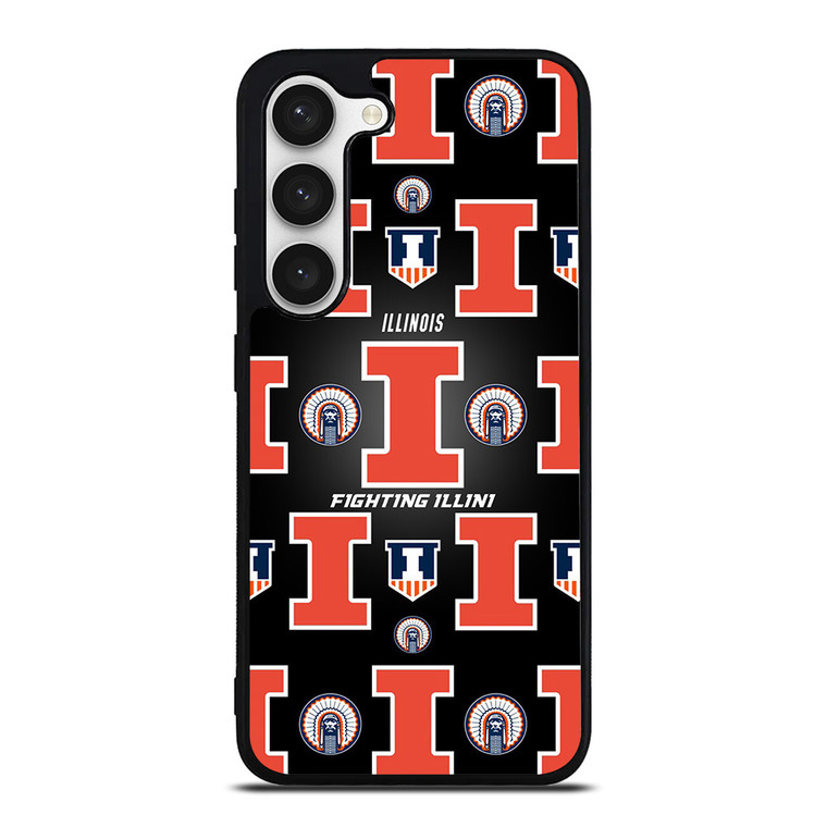 ILLINOIS FIGHTING ILLINI LOGO Samsung Galaxy S23 Case
