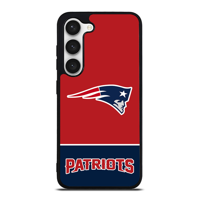 NEW ENGLAND PATRIOTS STRIPS FOOTBALL LOGO Samsung Galaxy S23 Case NEW ENGLAND PATRIOTS STRIPS FOOTBALL LOGO Samsung Galaxy S23 Case