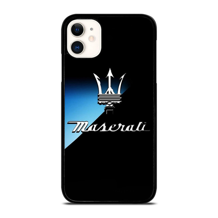 MASERATI DARK BLUE LOGO iPhone 11 Case