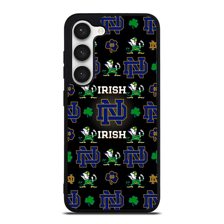 NOTRE DAME FIGHTING IRISH COLLAGE Samsung Galaxy S23 Case