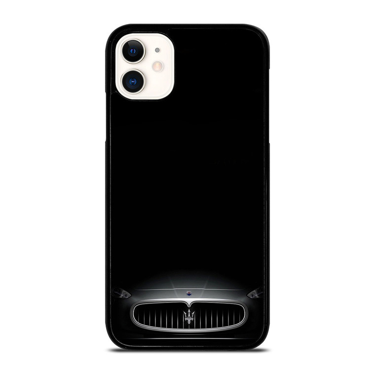 MASERATI LOGO FRONT ENGINE HOOD iPhone 11 Case