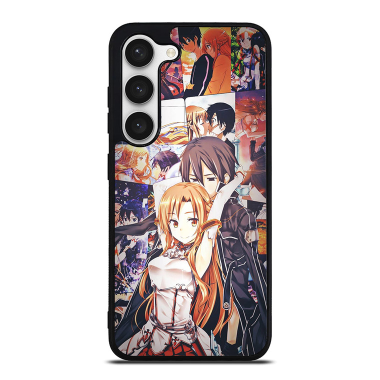 SWORD ART ONLINE KIRITO AND ASUNA LOVE Samsung Galaxy S23 Case